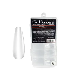 Claser Gel tipse, medium coffin
