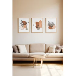 Wallity slika 3Dartsoho122, 3 dijela, 33 x 48 cm