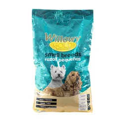 WILLOWY Kompletna suva hrana za male i mini odrasle pse bele i svetle dlake Gold, 10 kg