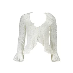 Desigual bela čipkasta bluza