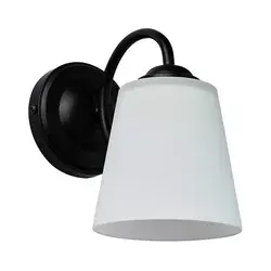 Zidna lampa PAFOS 1xE27/15W/230V crna