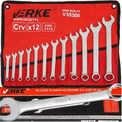 Verke Stenski vtič 12 kosov 6 - 22 mm