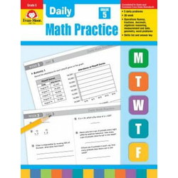 Daily Common Core Math Practice, Grade 5