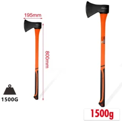 KMT Sekira sa drškom od vlakana, 1500g