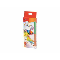DELI Drvene bojice DVOBOJNE DELI 1/12 (12 bojica sa 24 boje)