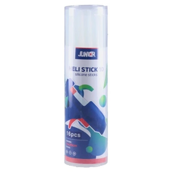 Junior heli stick 10 silikonski štapići u tubi providni 1.1x20 cm 16k ( 437025 )
