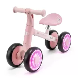 Kinderkraft bicikl, gurni bicikl, slatki fleš, roze