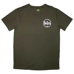 The Beatles Mini Drum Logo Green M Majica