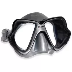 Crno-siva maska za ronjenje s bocom X-VISION LIQUID SKIN s efektom ogledala