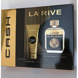 LA RIVE - OUTLET - Set CASH FOR MEN EDT 100ml/SG 100ml