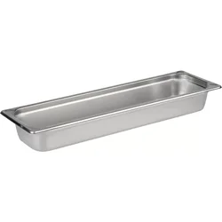 Nerjaveča gastronorm posoda APS GN 2/4 18/10, globina: 65 mm, prostornina: 3,60 litra