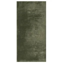 Tepih HUARTE kratkih vlakana mekani i perivi zeleni 100x200 cm