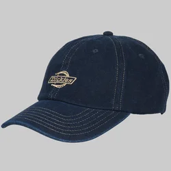 Dickies DENIM DAD CAP RINSED Modra