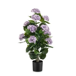 Umetna hortenzija 90cm UV vijolična - 76 do 100 cm