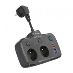 Produzni adapter Moxom MX-ST18 6u1 crni