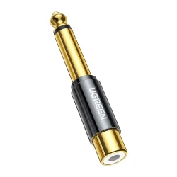 Ugreen av169 6.35mm džek na rca Ženski audio adapter pozlaćeni ( 80731 )