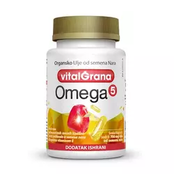 Organsko ulje od semena nara Omega 5 Vitalgrana 30 kapsula