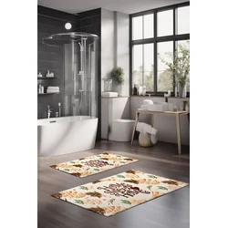 Lessentiel Maison Set prostirki za kupatilo CT-5270, 2 Komada, Šarena