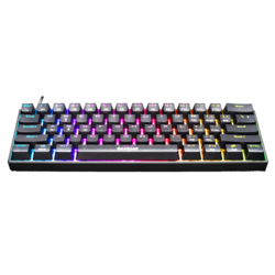 Tastatura Gamdias Hermes E3 RGB mehanička, crna,red switch