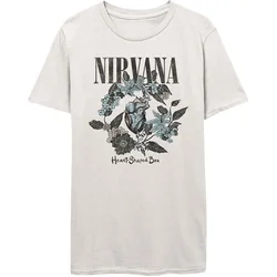 Nirvana Majica Heart Shape Box White 2XL