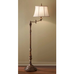 Feiss FE-GIBSON-SWFL - Podna lampa GIBSON 1xE27/60W/230V