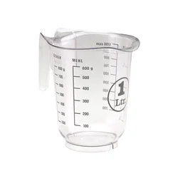 Merilni vrč z ročajem 1l / pvc