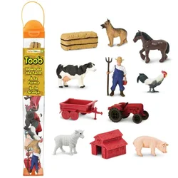 Safari Toob Dol na kmetiji živali 11 figur