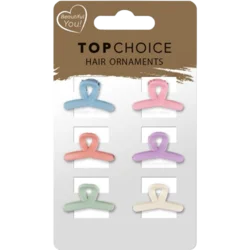 TOP CHOICE - Šnalice za kosu 20636 (6 pcs)