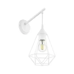 Eglo 79084 - Zidno svetilo BYRON 1xE27/60W/230V belo