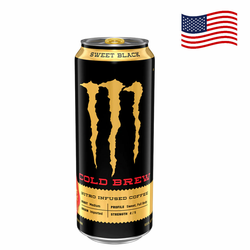 Java Monster Nitro Cold Brew Sweet Black - Coffee + Energy Drink, 400ml