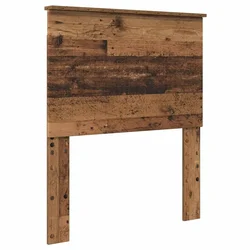Vidaxl Vzglavje z vzglavjem Star les 80 cm Konstruiran les
