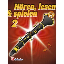 HOREN, LESEN & SPIELEN 2 TRIOBUCH KLARINETTE NOTE