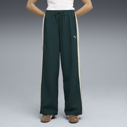 Puma T7 Oversized Track Pants Unisex, Green, Size S, Men