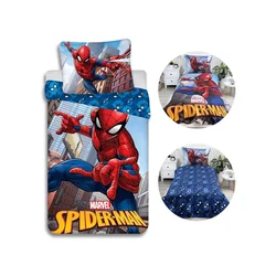 MARVEL COMICS SpiderMan Set posteljnine Zip, bombažna posteljnina 140x200 cm, Oeko-Tex