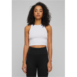 Womens cropped top white
