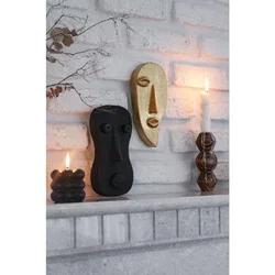 Ers2405 GoldBlack Decorative Wall Accessory Set (2 Pieces)