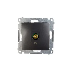 shumee Simon 54 TV antenska vtičnica antracit DAK1.01/48