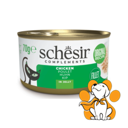 Schesir Cat Chicken in Jelly 70g, Vlažna Hrana Za Mačke Sa Piletinom u Želeu