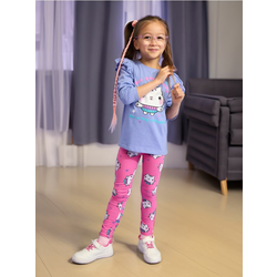 Sinsay - Komplet od 2 para helanki Gabbys Dollhouse - lavanda