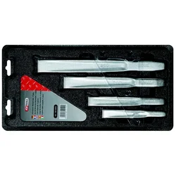 KS Tools 4-delni komplet koničastih dleta