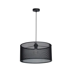 Luster FELIX 1xE27/60W/230V crna