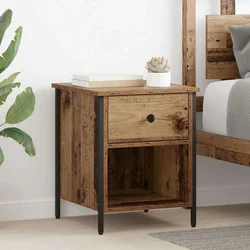 Noćni ormar 2 pcs Staro drvo 40 x 42 x 50 cm Konstruirano drvo