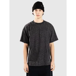 Blue Tomato Oversized Boxy 7.5 Oz T-Shirt vintage black leopard