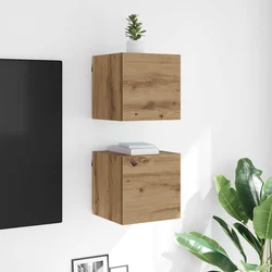 Ormar za TV montiran na zid Hrast artisan 30,5 x 30 x 30 cm