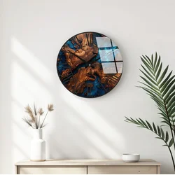 Wallity Dekorativni zidni sat Huhu332, 40x40 cm