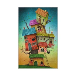 Conceptum Hypnose tepih, 80x120cm, šaren