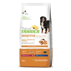 Trainer Natural Medium/Maxi Sensitive No Gluten Losos - 3 kg