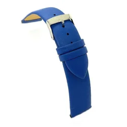 Kožni kaiš Diloy 12mm DIL301.16 Indigo plava boja