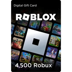 Roblox Gift Card 4500 Robux - Digital Code