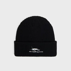 Cropp - Kapa beanie sa zakrpom - CRNO